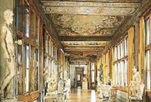 Vasari Corridor and Uffizi Gallery